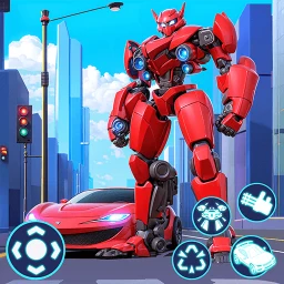 Smash Car: Robot Racing