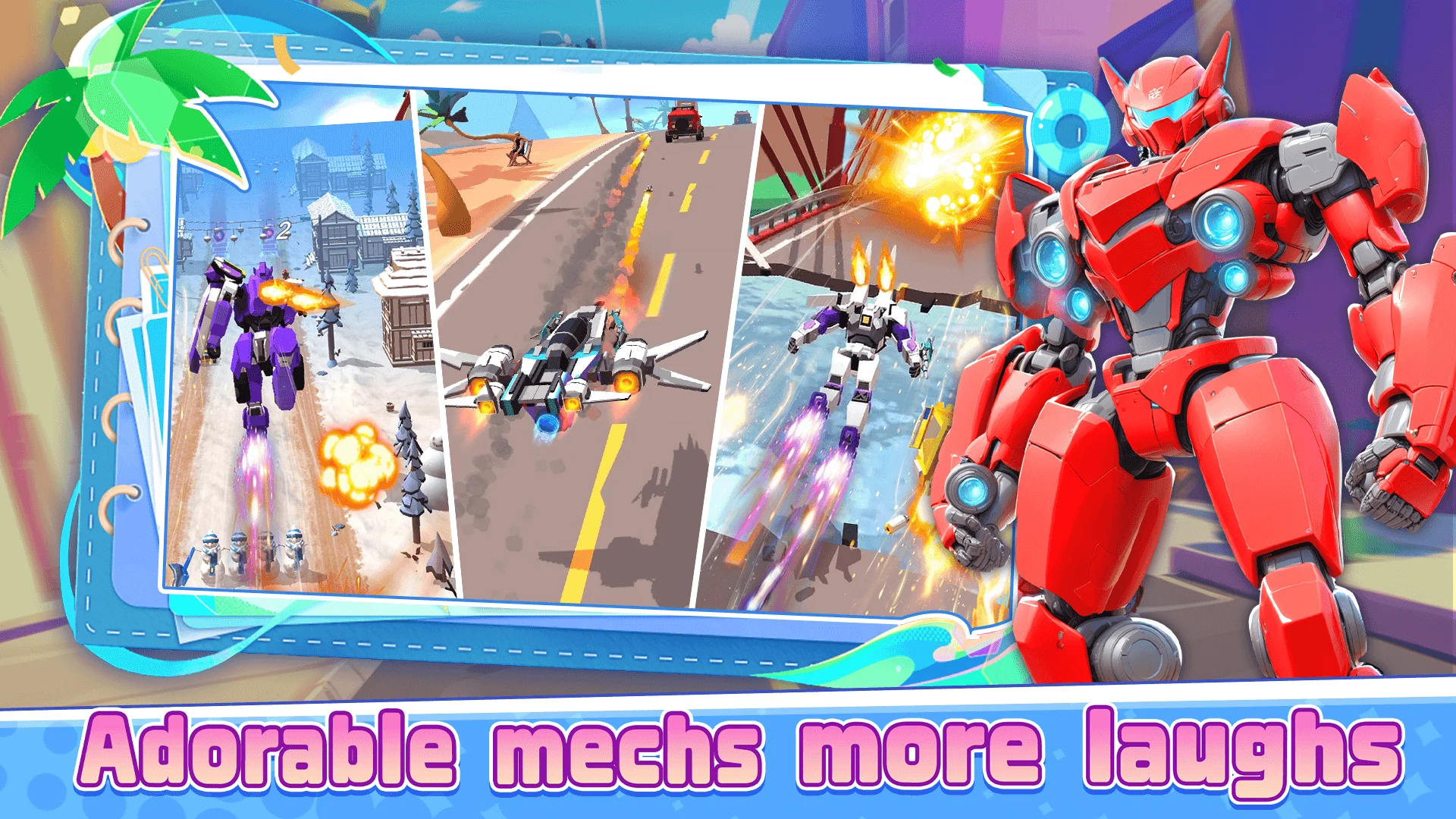 Smash Car: Robot Racing screenshot